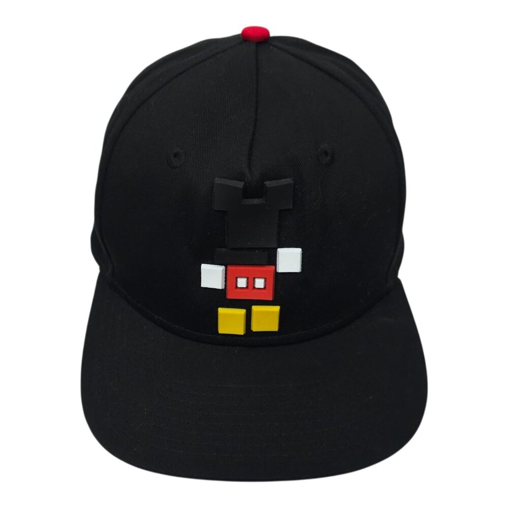 Disney x Neff Mickey Mouse Block Snapback Cap Hat Trucker Baseball Pixel NWT